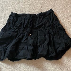 It’s a black skirt